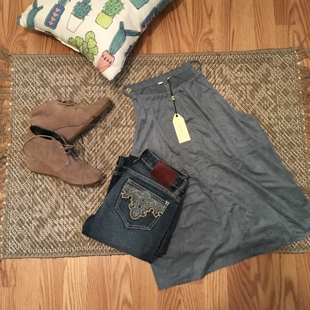 Sophie Max Juliette Suede Tank